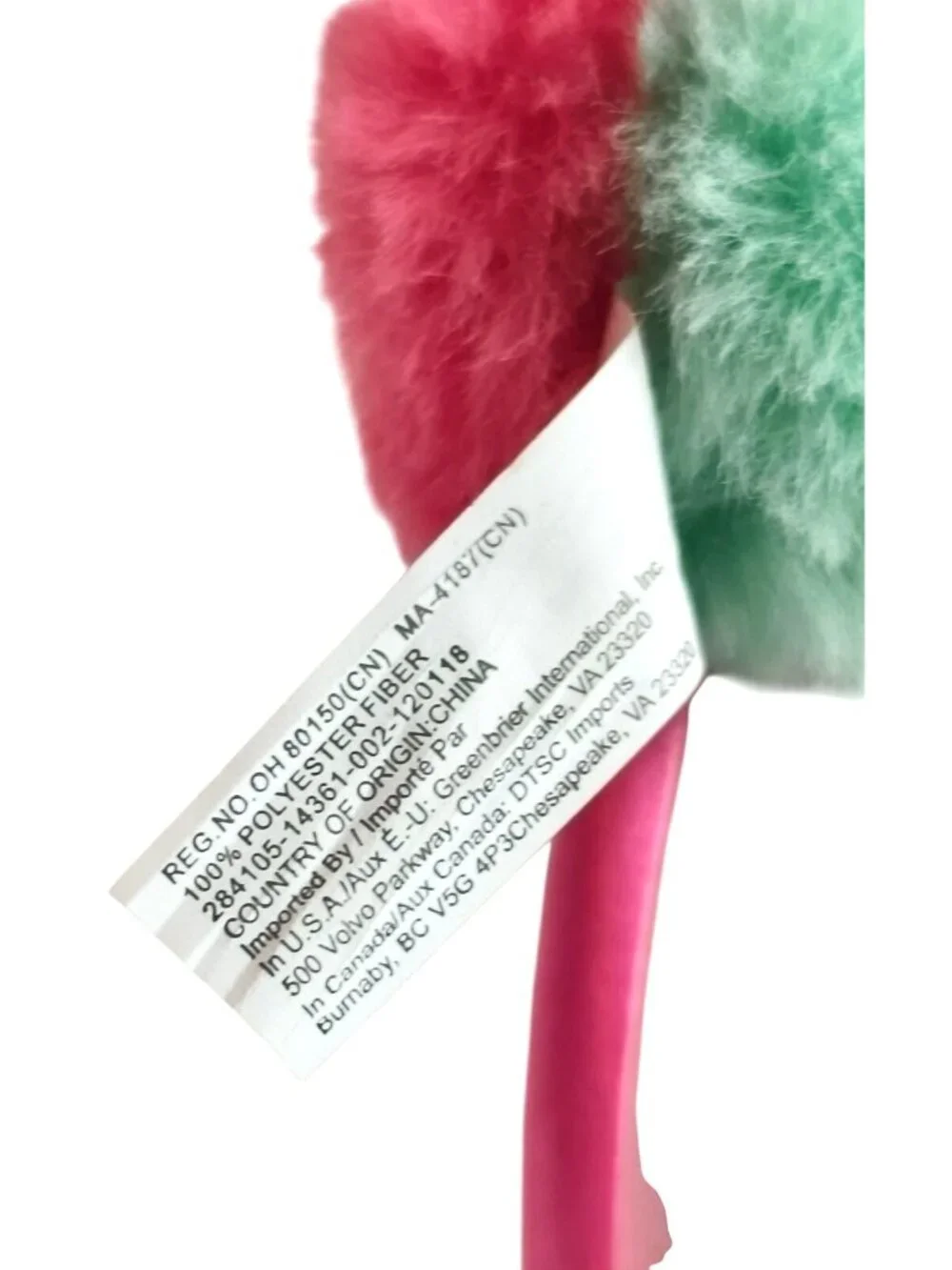 Girls Pom Pom Headband Pink Mint Green Fuzzy Pink Satin Coverage Soft Girl Whims